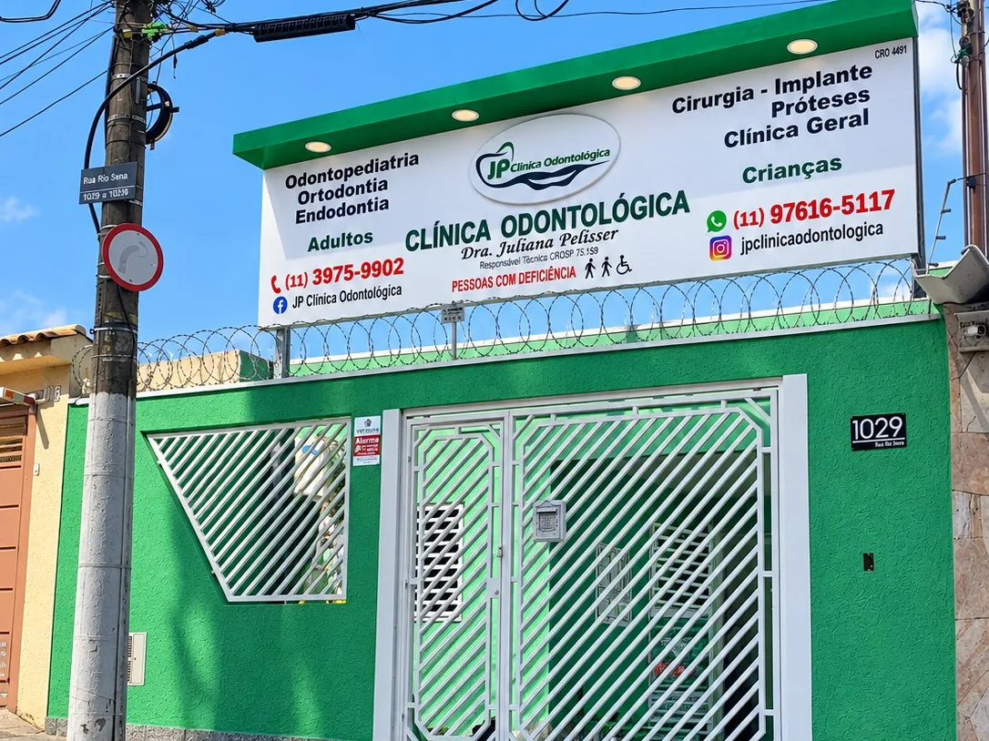 Nossa fachada da JP Clinica Integrada Odontologica